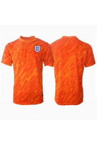 Fotbalové Dres Anglie Brankářské Domácí Oblečení ME 2024 Krátký Rukáv